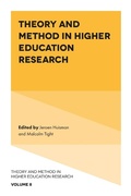 Cover: Theory and Method in Higher Education Research - Emerald Publishing Limited