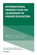 Cover: International Perspectives on Leadership in Higher Education - Emerald Publishing Limited