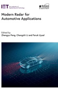 Cover: Modern Radar for Automotive Applications - Institution of Engineering and Technology