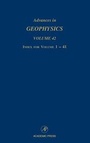 Cover: Advances in Geophysics: Volume 42 - Academic Press