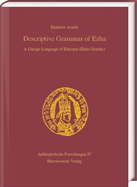 Abbildung von: Descriptive Grammar of Ezha - Harrassowitz Verlag
