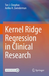 Enlarge image Cover: Kernel Ridge Regression in Clinical Research - Springer