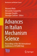Cover: Advances in Italian Mechanism Science - Springer