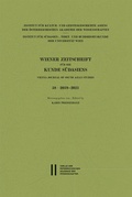 Cover: Wiener Zeitschrift f&uuml;r die Kunde S&uuml;dasiens, Band 58 (2019?2021) ? Vienna Journal of South Asian Studies, Vol. 58 (2019?2021) - Verlag der &ouml;sterreichischen Akademie der Wissenschaften
