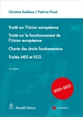 Cover: Trait&eacute; sur l'Union europ&eacute;enne. Trait&eacute; sur le fonctionnement de l'Union europ&eacute;enne, Charte des droits fondamentaux, Trait&eacute;s MES et SCG - St&auml;mpfli Verlag AG