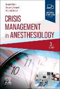 Abbildung von: Crisis Management in Anesthesiology - Churchill Livingstone