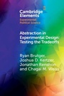 Cover: Abstraction in Experimental Design - Cambridge University Press