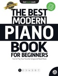 Cover: The Best Modern Piano Book for Beginners 1 - Best Music Coach LLC