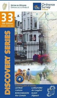 Abbildung von: Leitrim, Roscommon, Longford, Sligo - Ordnance Survey Ireland
