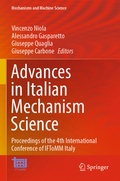 Cover: Advances in Italian Mechanism Science - Springer
