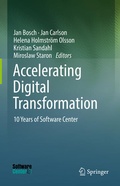 Cover: Accelerating Digital Transformation - Springer