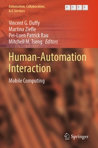 Enlarge image Cover: Human-Automation Interaction - Springer