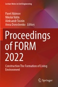 Cover: Proceedings of FORM 2022 - Springer