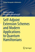 Cover: Self-Adjoint Extension Schemes and Modern Applications to Quantum Hamiltonians - Springer