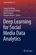 Cover: Deep Learning for Social Media Data Analytics - Springer
