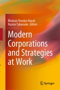 Cover: Modern Corporations and Strategies at Work - Springer