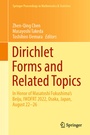 Cover: Dirichlet Forms and Related Topics - Springer