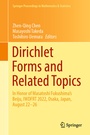 Cover: Dirichlet Forms and Related Topics - Springer