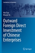 Cover: Outward Foreign Direct Investment of Chinese Enterprises - Springer
