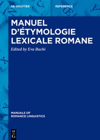 Abbildung von: Manuel d'étymologie lexicale romane - De Gruyter