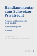 Cover: Handkommentar zum Schweizer Privatrecht - Schulthess Juristische Medien