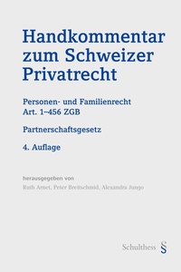 Enlarge image Cover: Handkommentar zum Schweizer Privatrecht - Schulthess Juristische Medien