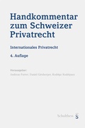 Cover: Handkommentar zum Schweizer Privatrecht - Schulthess Juristische Medien