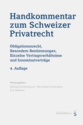 Cover: Handkommentar zum Schweizer Privatrecht - Schulthess Juristische Medien