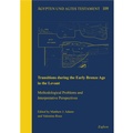 Cover: Transitions during the Early Bronze Age in the Levant - Zaphon