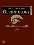 Cover: Encyclopedia of Gerontology - Academic Press