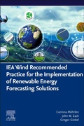 Cover: IEA Wind Recommended Practice for the Implementation of Renewable Energy Forecasting Solutions - Academic Press