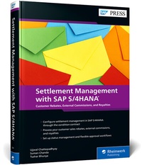 Abbildung von: Settlement Management with SAP S/4HANA - SAP PRESS