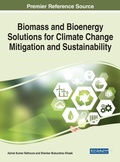 Cover: Biomass and Bioenergy Solutions for Climate Change Mitigation and Sustainability - IGI Global