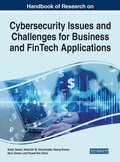 Cover: Cybersecurity Issues and Challenges for Business and FinTech Applications - IGI Global