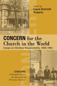 Enlarge image Cover: Concern for the Church in the World - Wipf and Stock Publishers