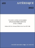 Cover: Triangulated Categories of Logarithmic Motives Over a Field - Societe mathematique de France