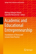 Cover: Academic and Educational Entrepreneurship - Springer