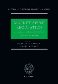 Abbildung von: Market Abuse Regulation - OUP eBook