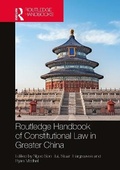 Cover: Routledge Handbook of Constitutional Law in Greater China - Routledge