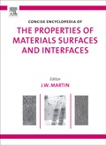 Cover: The Concise Encyclopedia of the Properties of Materials Surfaces and Interfaces - Elsevier