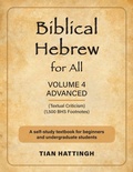 Cover: Biblical Hebrew for All - Christiaan Hattingh