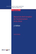 Abbildung von: Manuel de droit européen de l'environnement et du climat - Bruylant
