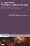 Abbildung von: La négociation vécue par les professionnels - Éditions Larcier