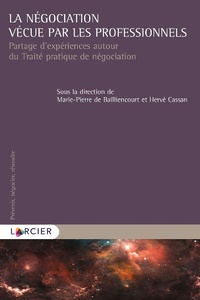 Abbildung von: La négociation vécue par les professionnels - Éditions Larcier