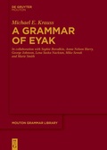 Cover: A Grammar of Eyak - De Gruyter Mouton