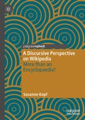 Cover: A Discursive Perspective on Wikipedia - Palgrave Macmillan