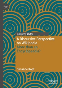 Enlarge image Cover: A Discursive Perspective on Wikipedia - Palgrave Macmillan