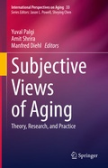 Cover: Subjective Views of Aging - Springer