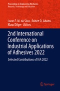 Cover: 2nd International Conference on Industrial Applications of Adhesives 2022 - Springer