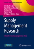 Cover: Supply Management Research - Springer Gabler